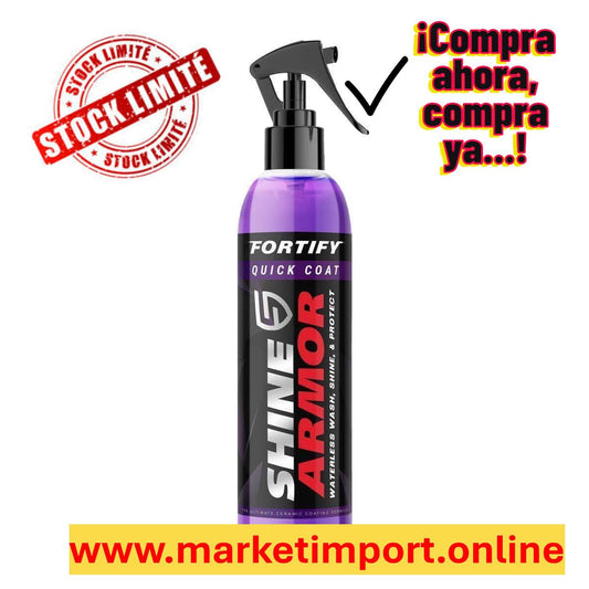 SHINE ARMOR - Spray De Cera Para Auto