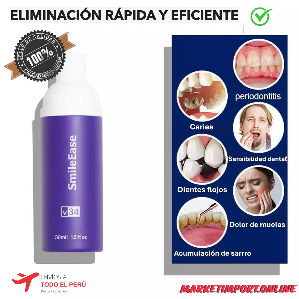 Smile Ease 60 ml | PASTA BLANQUEADORA DENTAL